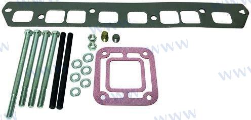 KIT DE MONTAGE DE COLLECTEUR D'ÉCHAPPEMENT GM 3.0L | OEM 1-3858850P | GM 3.0L
