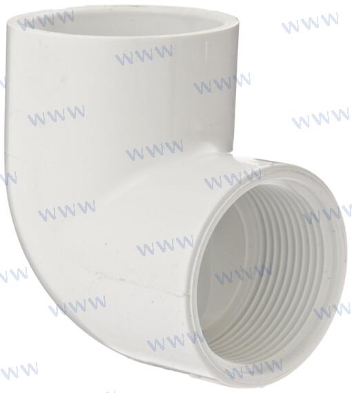 COUDE 2,50" X 45 DEG (BLANC) | OEM 1200215W | GÉNÉRATEUR |