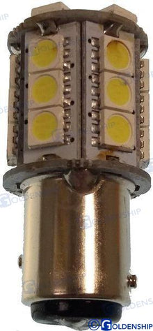 Ampoule BAY15D 5,2 W 10/30 V BLANC FROID | OEM 10537 | AMPOULES | GOLDENSHIP
