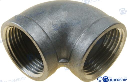 90º ELBOW BANDED AISI 316 1" | OEM 30543 | ELBOW | GOLDENSHIP