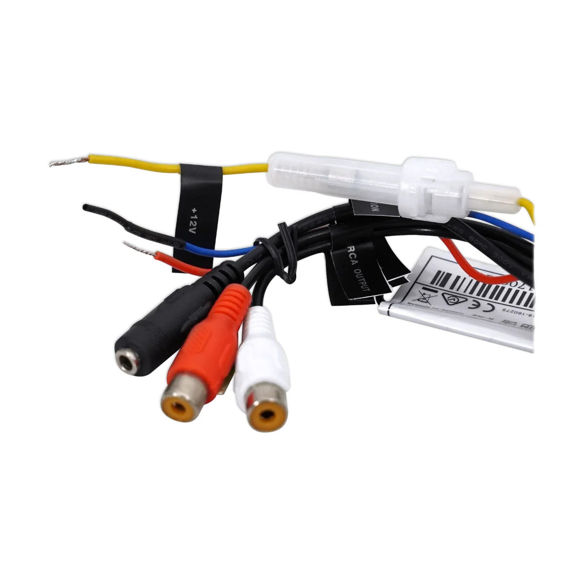 Image of a Kicker media controller on a white background.