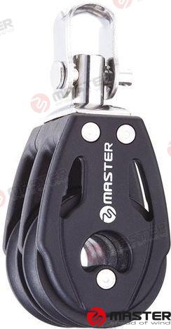 Poulie à manille double pivotante 29 mm | OEM 0203F | Quincaillerie | Master