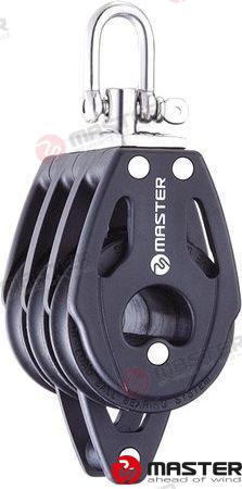 29MM TRIPLE/BECKET/SWIVEL SHACKLE BLOCK | OEM 0206F | HARDWARE | MASTER | RECAMBIOS Marine Parts & Accessories | RECAMBIOS Marine Parts & Accessories