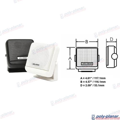 HAUT-PARLEUR WHF BLANC 4" AVEC TÉLÉCOMMANDE | OEM 41W | HAUT-PARLEURS |