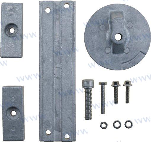 KIT MERCURIO ANODOS MERCURIO ALUMINIO | OEM 4AL | ANODOS | RECMAR
