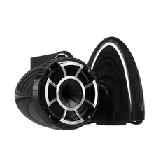 WET SOUNDS WAKE SPEAKERS REV 8W-X V2 BLACK - PAIR | WETREV8B-XV2 - TMP Global