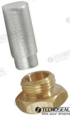 ROD FOR COOLER FOR RENAULT | OEM 01800 | ANODES | TECNOSEAL