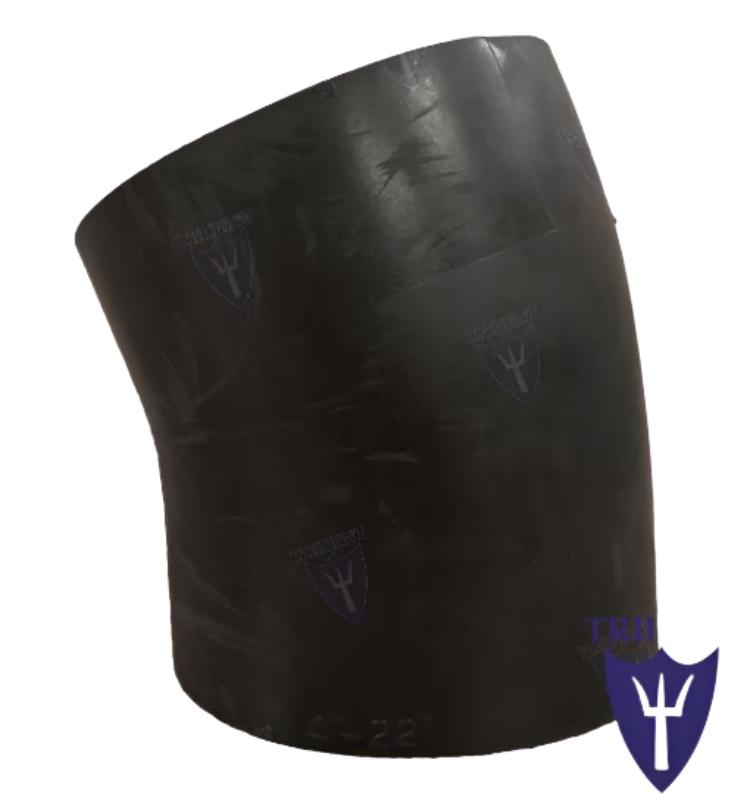 4" 22º RUBBER EXHAUST ELBOW | OEM 422 | TRIDENT