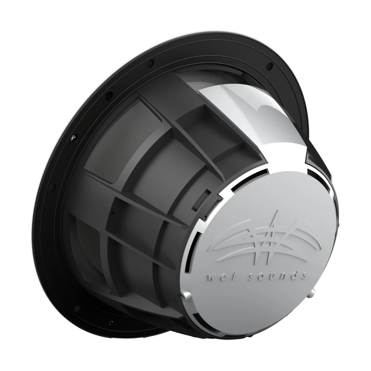 Image of a Wetsounds marine speaker on a white background.