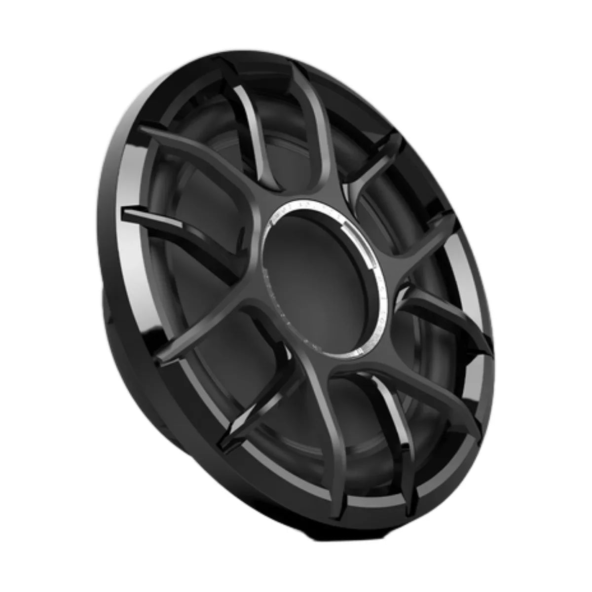 12" Marine Subwoofer Wet Sounds ZERO Series, Single 2Ω 400W RMS, Black XZ Grille, OEM ZERO 12 S2 XZ-B