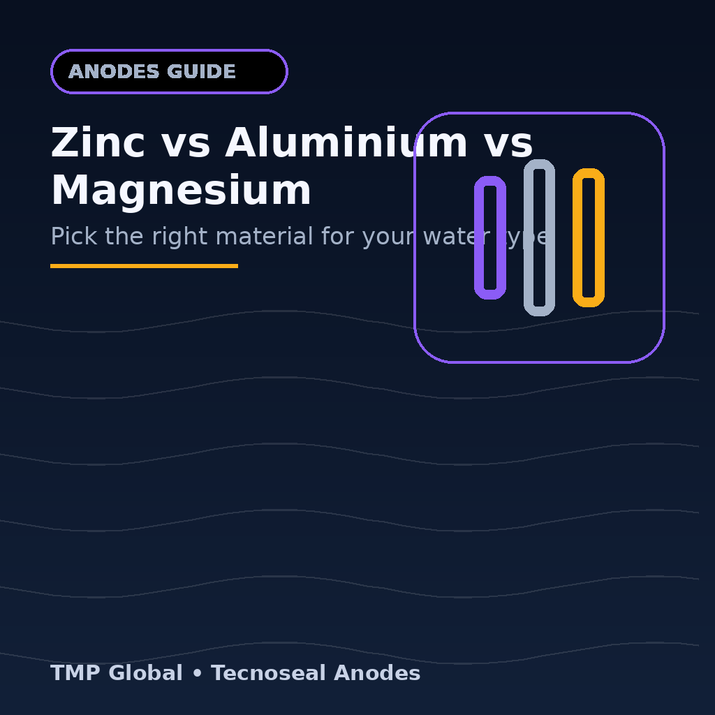 Zinc vs Aluminium vs Magnesium Anodes: Which is Right for Your Boat?
