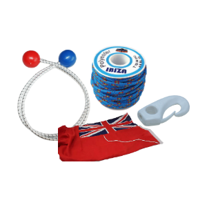 Sail boat rigging clutch, blocks and pulleys