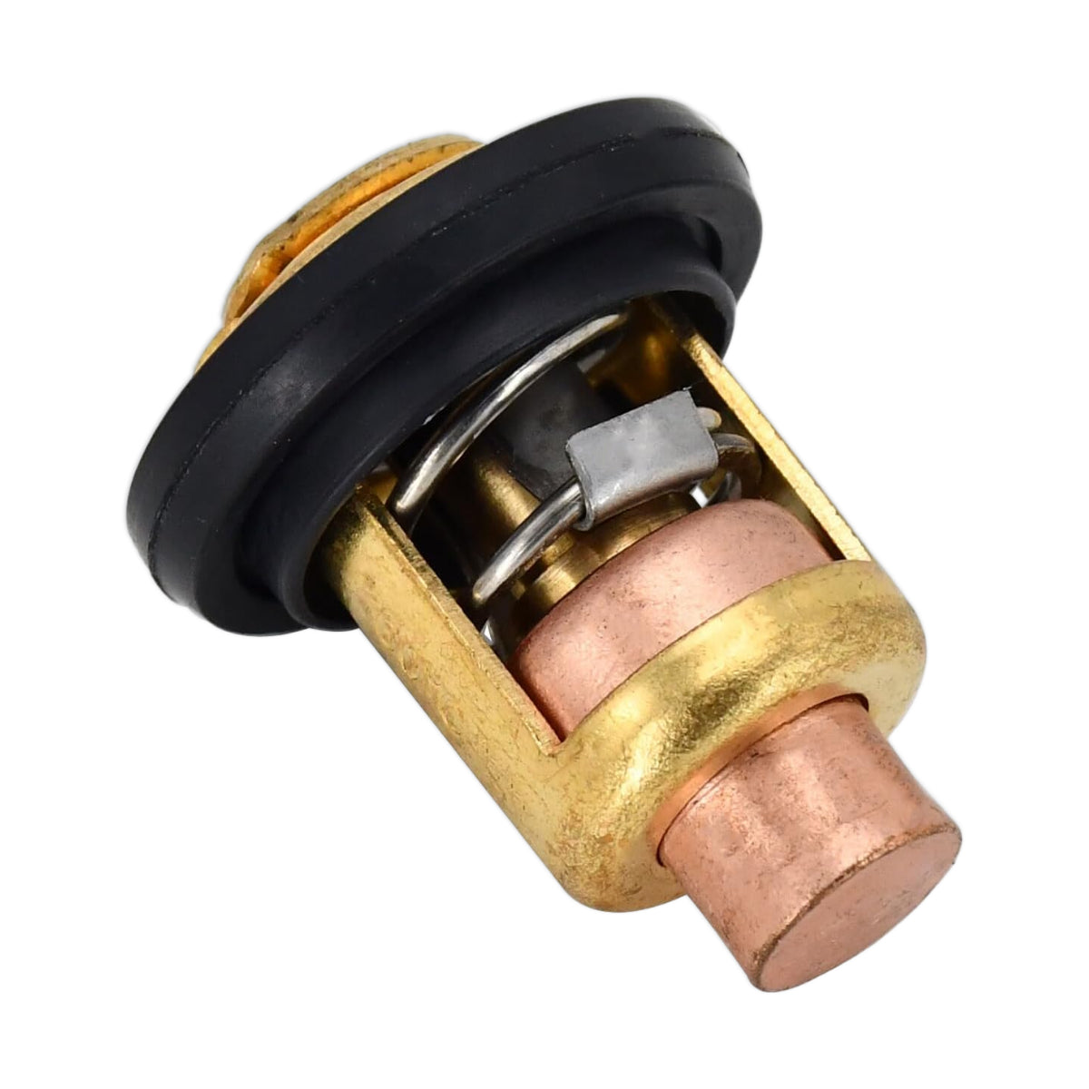 A thermostat for a marine engine.
