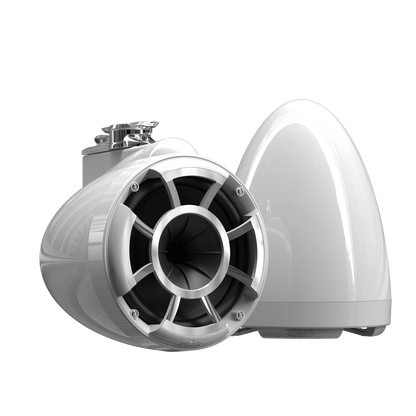 REV8™ White V2 | Wet Sounds Revolution Series 8" White Tower Speakers - TMP Global