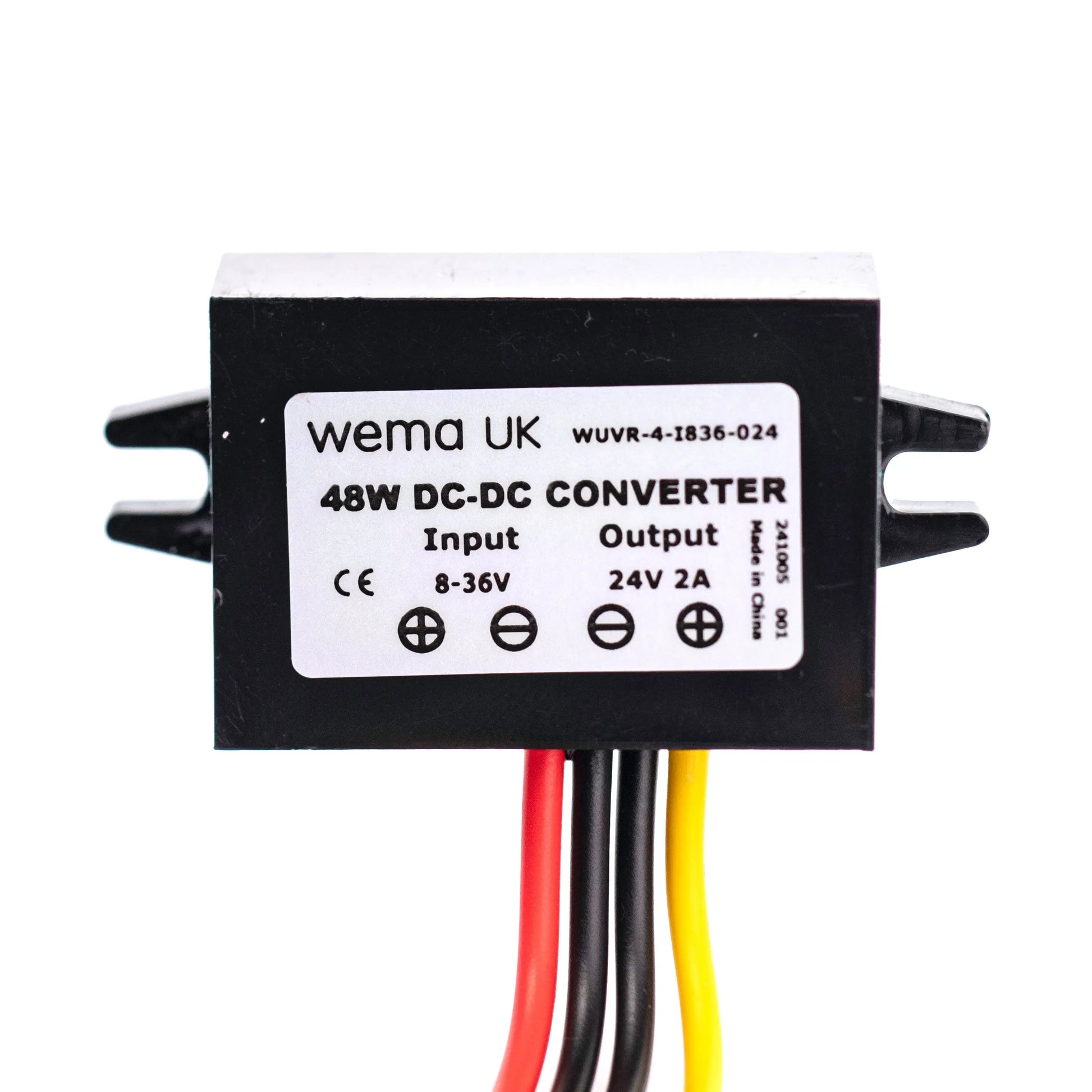12v to 24v DC Voltage Regulator | Wema UK | SKU WUVR-4-I836-O24 - 24v, 2A - Wema UK marine part