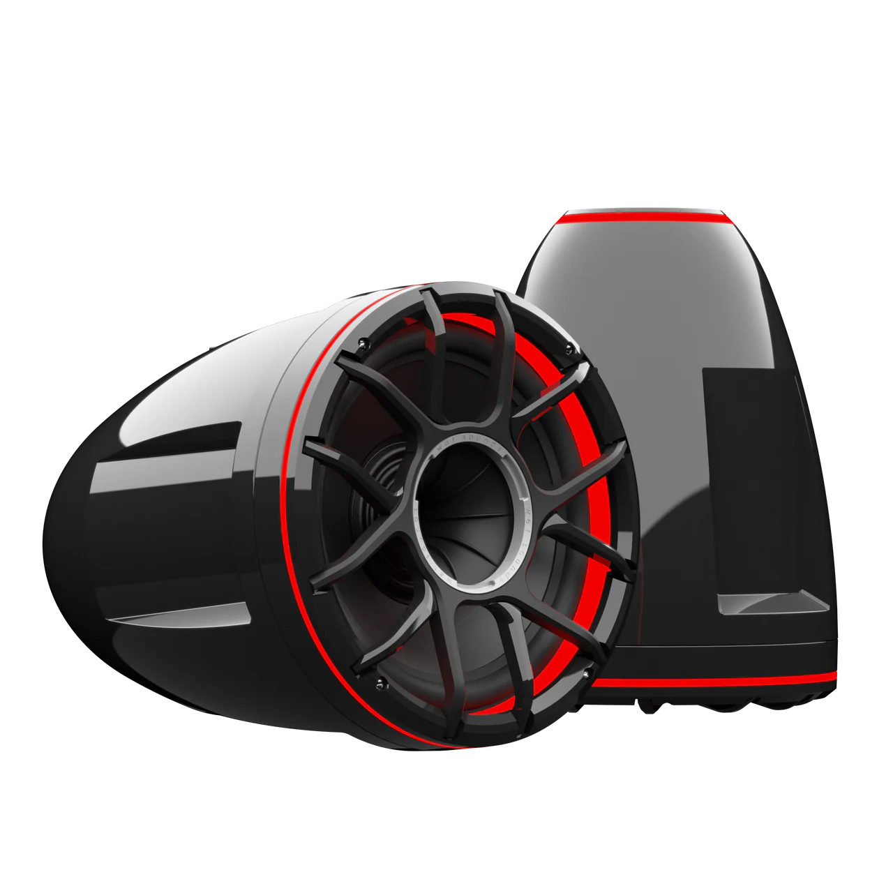 WET SOUNDS WAKE SPEAKERS REV 10 HD-B BLACK PAIR | WETREV10HD-B - TMP Global