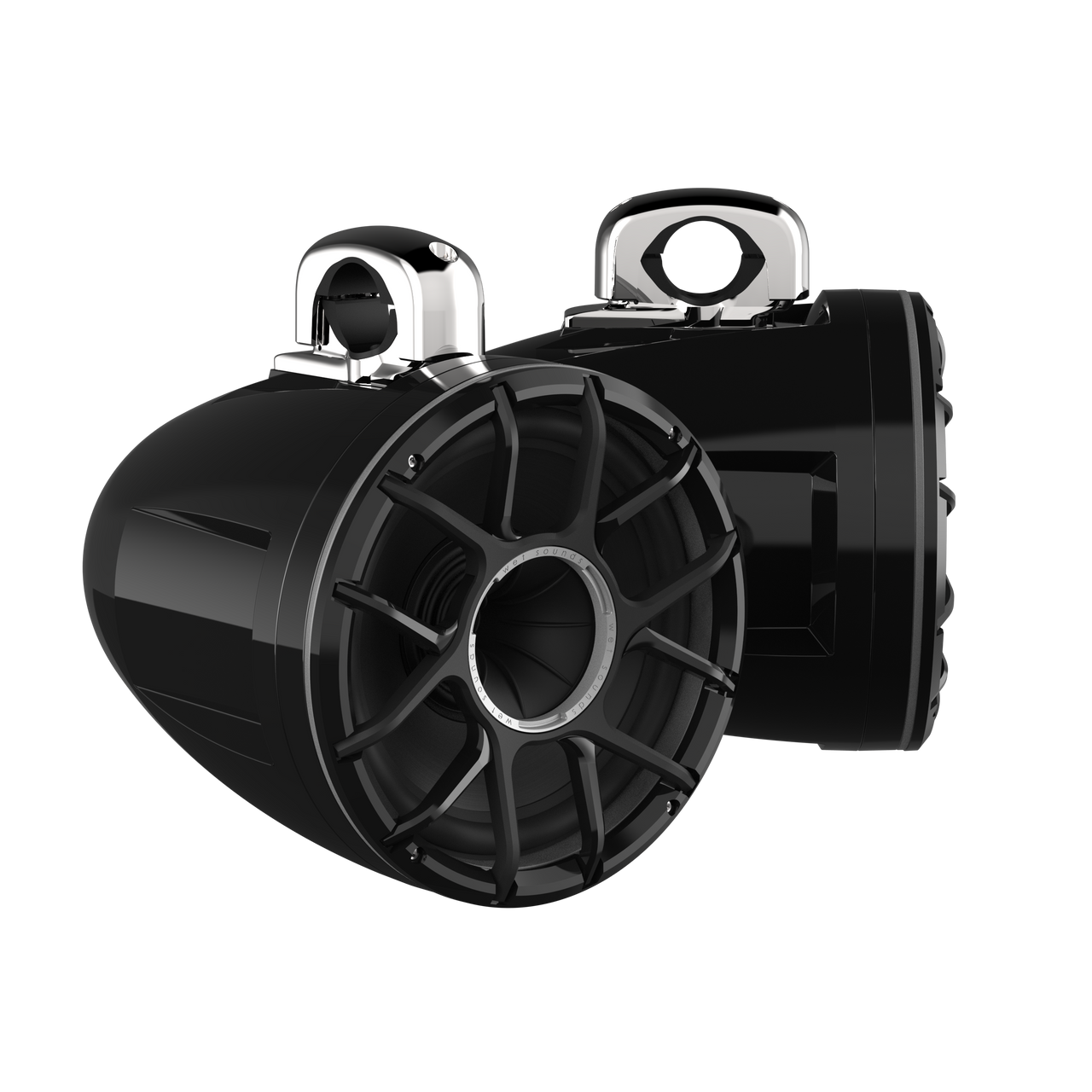 REV 10 HD Negro | Altavoces de torre Wet Sounds REV HD Series de 10" negros