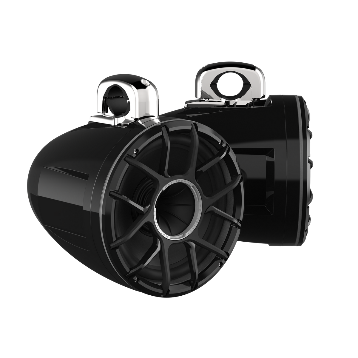 REV 10 HD Black | Wet Sounds REV HD Series 10" Black Tower Speakers - TMP Global