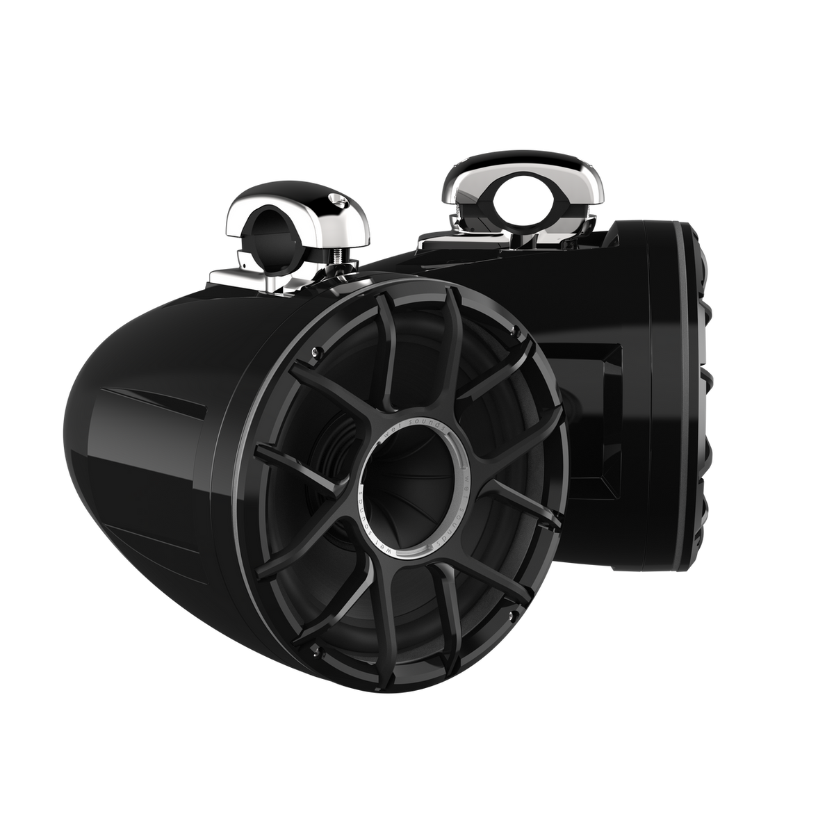 REV 10 HD Black | Wet Sounds REV HD Series 10" Black Tower Speakers - TMP Global
