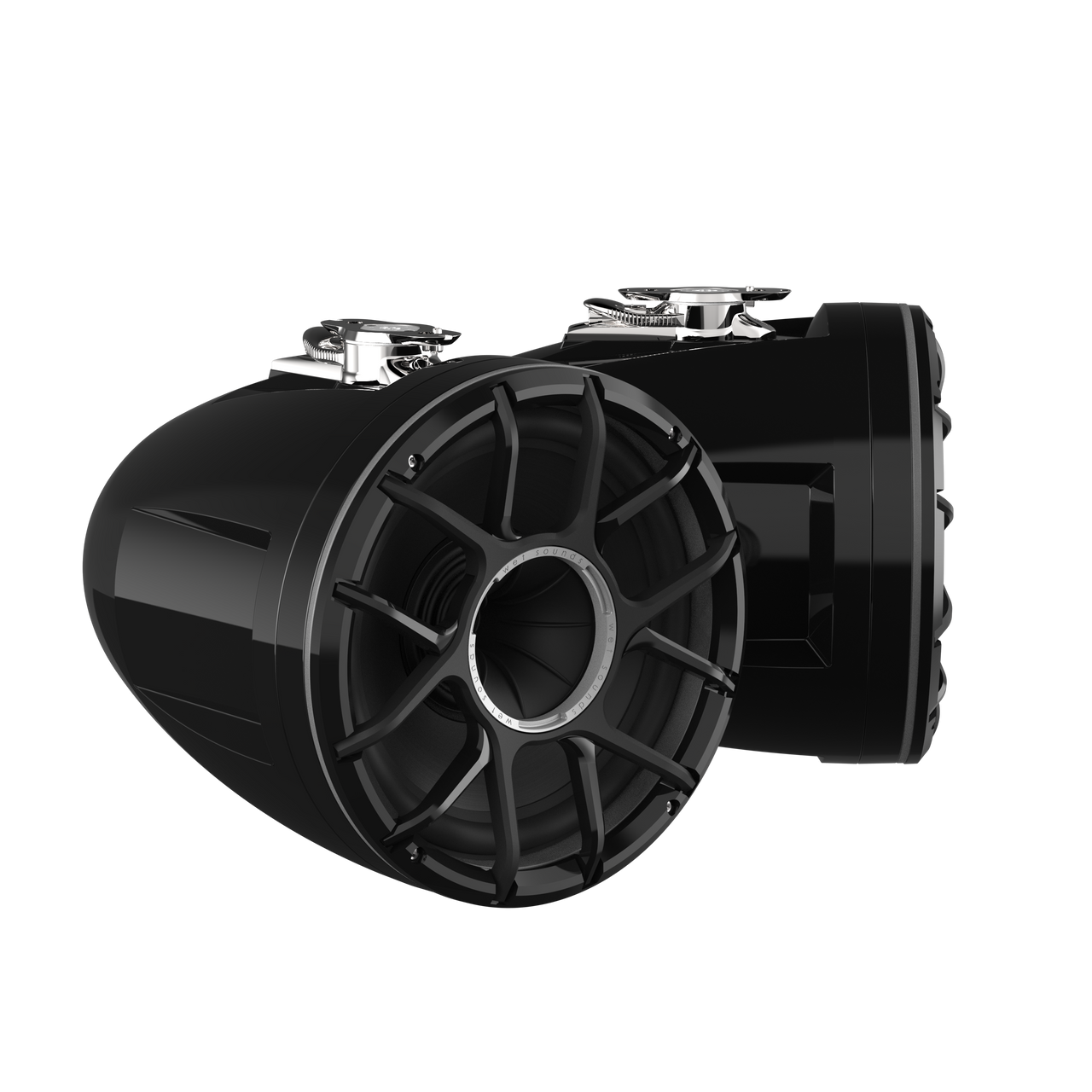 REV 10 HD Negro | Altavoces de torre Wet Sounds REV HD Series de 10" negros