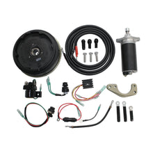 Image of a starter motor on a white background.