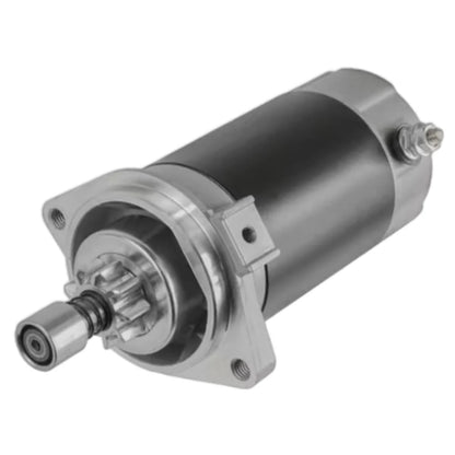 Image of a starter motor on a white background.