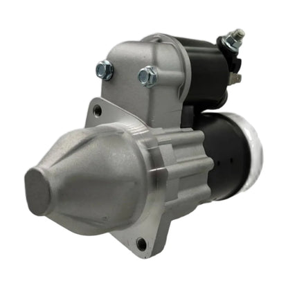 Image of a starter motor on a white background.