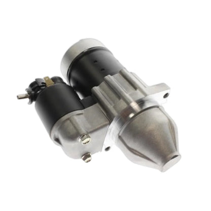 Image of a starter motor on a white background.
