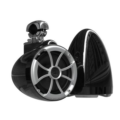 ICON8™ Black V2 | Wet Sounds ICON Series 8" Black Tower Speakers - TMP Global