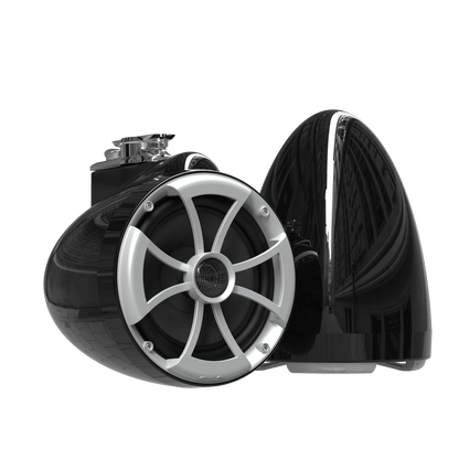 ICON8™ Black V2 | Wet Sounds ICON Series 8" Black Tower Speakers - TMP Global