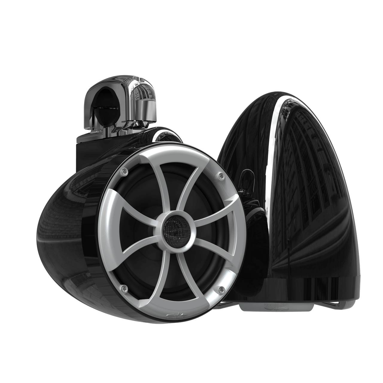ICON8™ Black V2 | Wet Sounds ICON Series 8" Black Tower Speakers - TMP Global