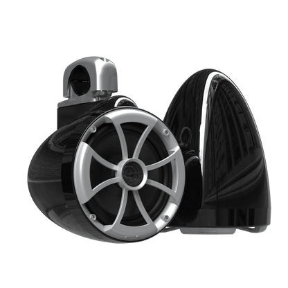 ICON8™ Black V2 | Wet Sounds ICON Series 8" Black Tower Speakers - TMP Global