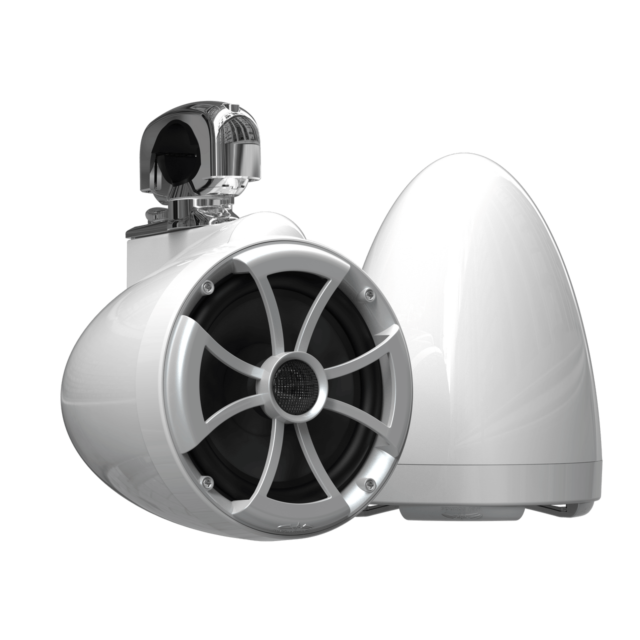ICON8™ White V2 | Wet Sounds ICON Series 8" White Tower Speakers - TMP Global