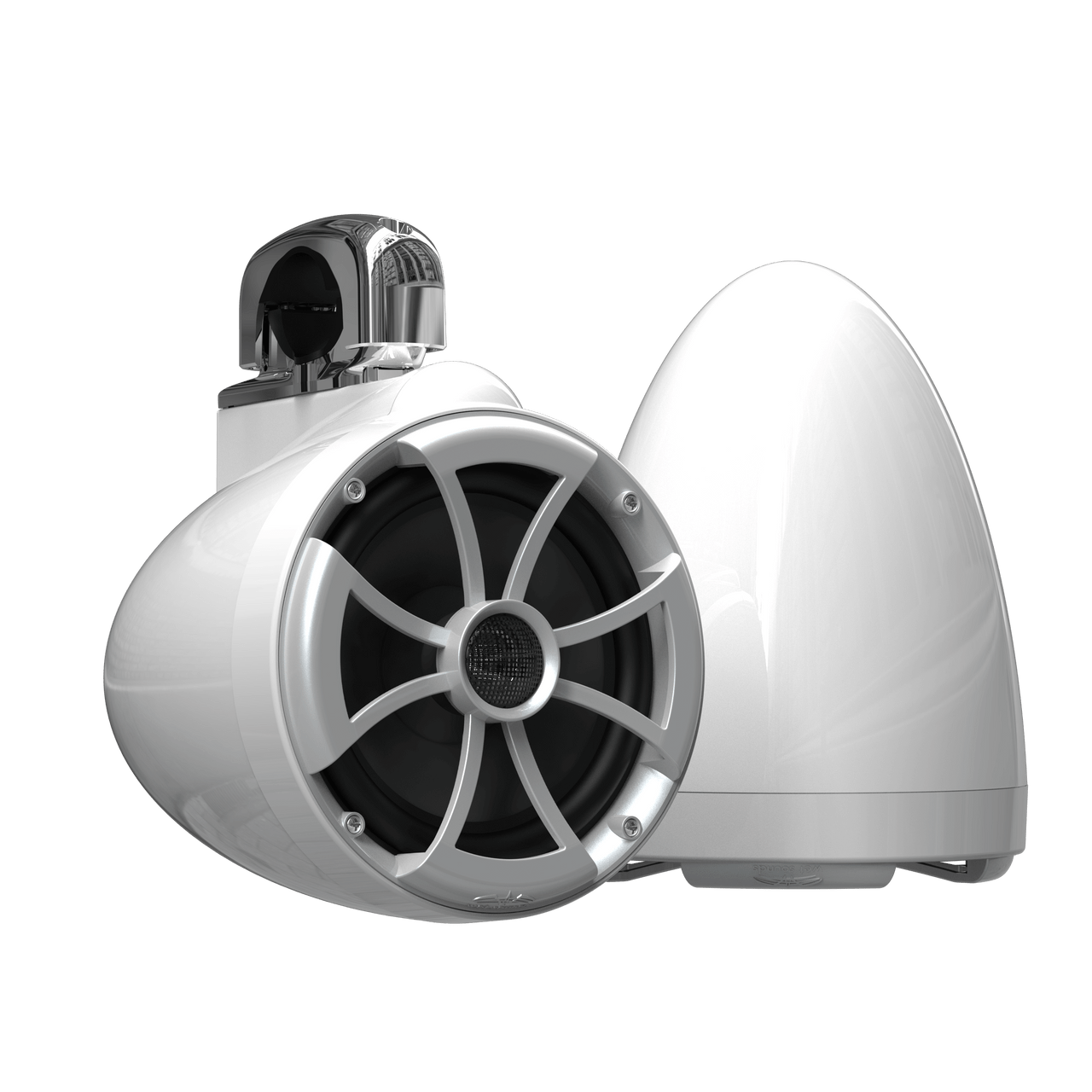 ICON8™ White V2 | Wet Sounds ICON Series 8" White Tower Speakers - TMP Global