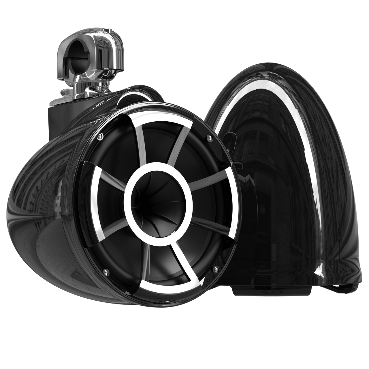 REV10™ Black V2 | Wet Sounds Revolution Series 10" Black Tower Speakers - TMP Global