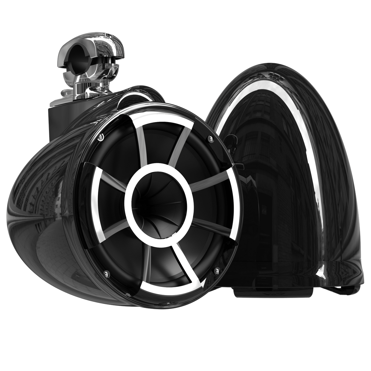 REV10™ Black V2 | Wet Sounds Revolution Series 10" Black Tower Speakers - TMP Global