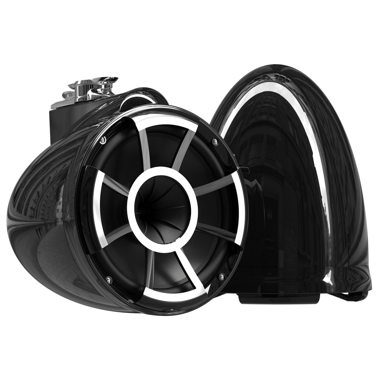 REV10™ Black V2 | Wet Sounds Revolution Series 10" Black Tower Speakers - TMP Global