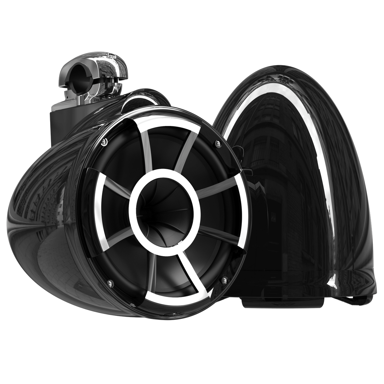 REV10™ Black V2 | Wet Sounds Revolution Series 10" Black Tower Speakers - TMP Global