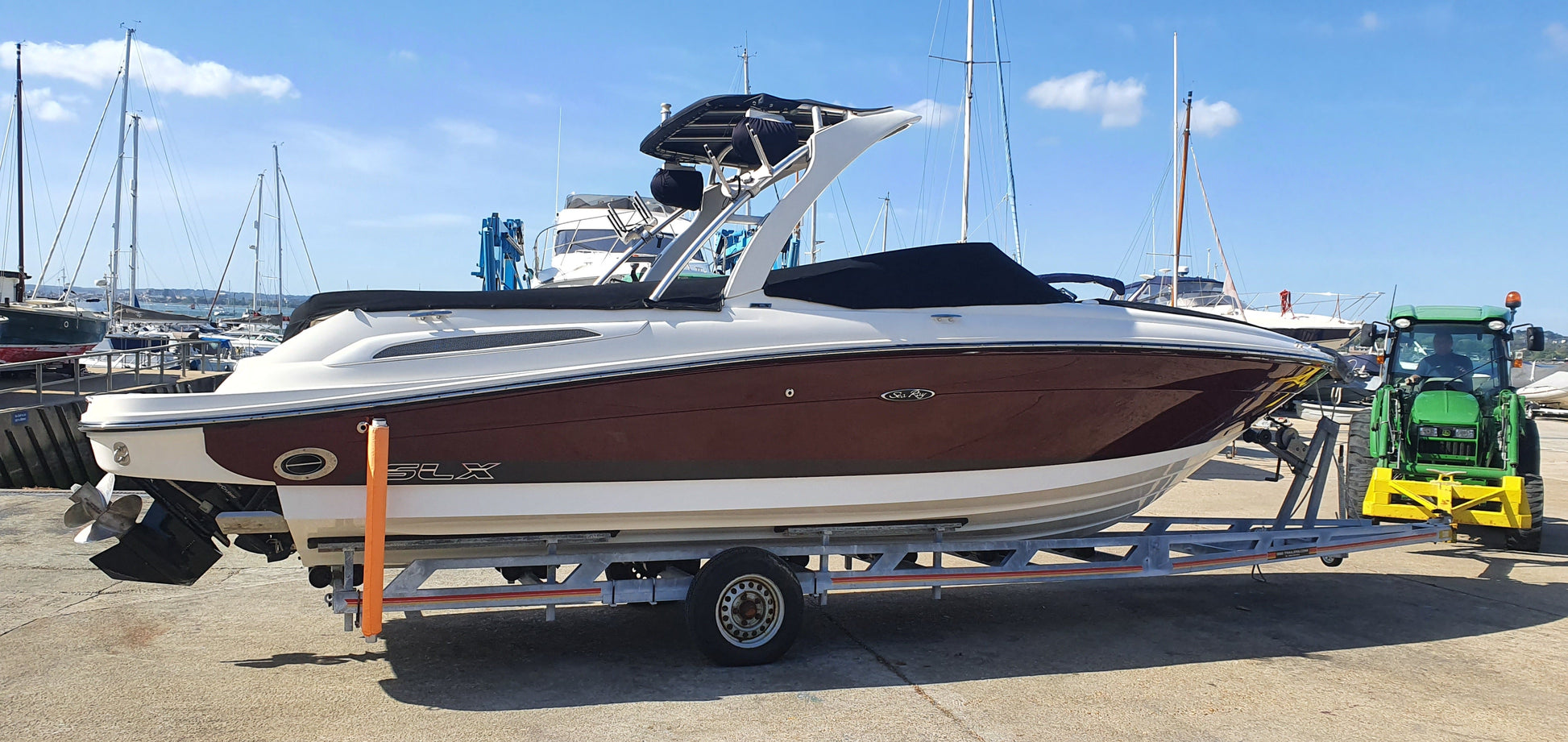 Searay 250 SLX | Mercruiser 496 DTS | 177 HRS | Wetsounds | Private Sale - TMP Global