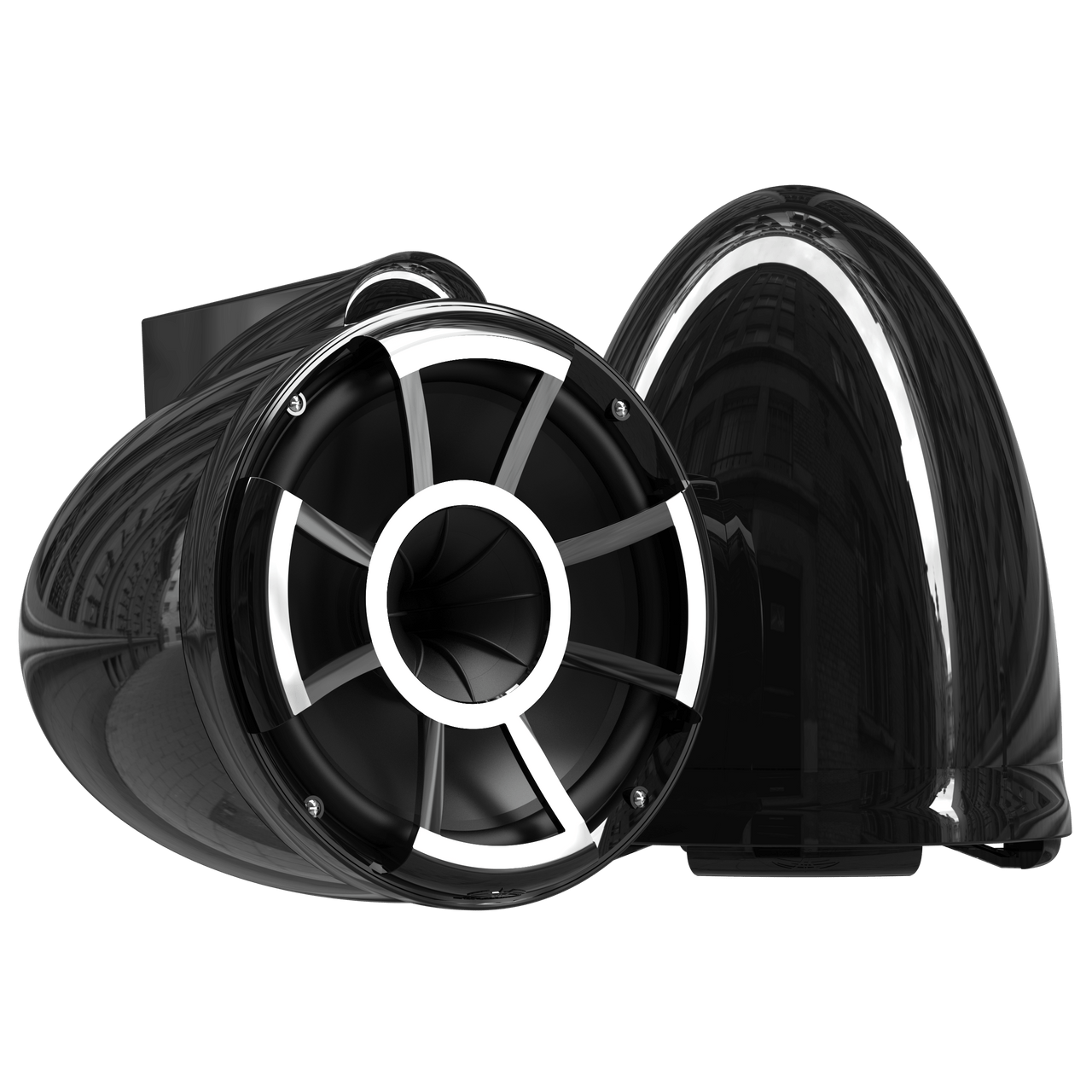 REV10™ Black V2 | Wet Sounds Revolution Series 10" Black Tower Speakers - TMP Global
