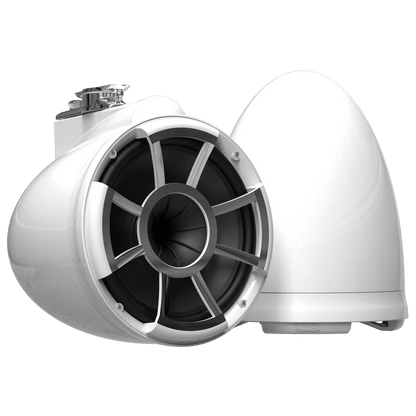 REV10™ White V2 | Wet Sounds Revolution Series 10" White Tower Speakers - TMP Global