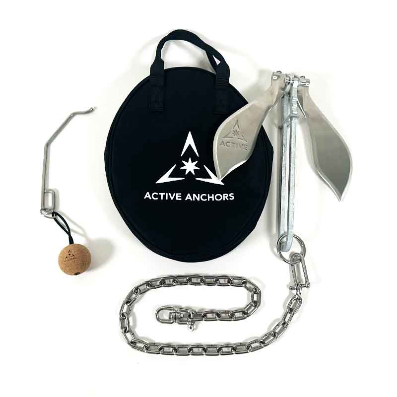 ACTIVE DF300 - Anchor for Jet Skis, Kayaks & small boats up to 4.2 Metres (14') in length