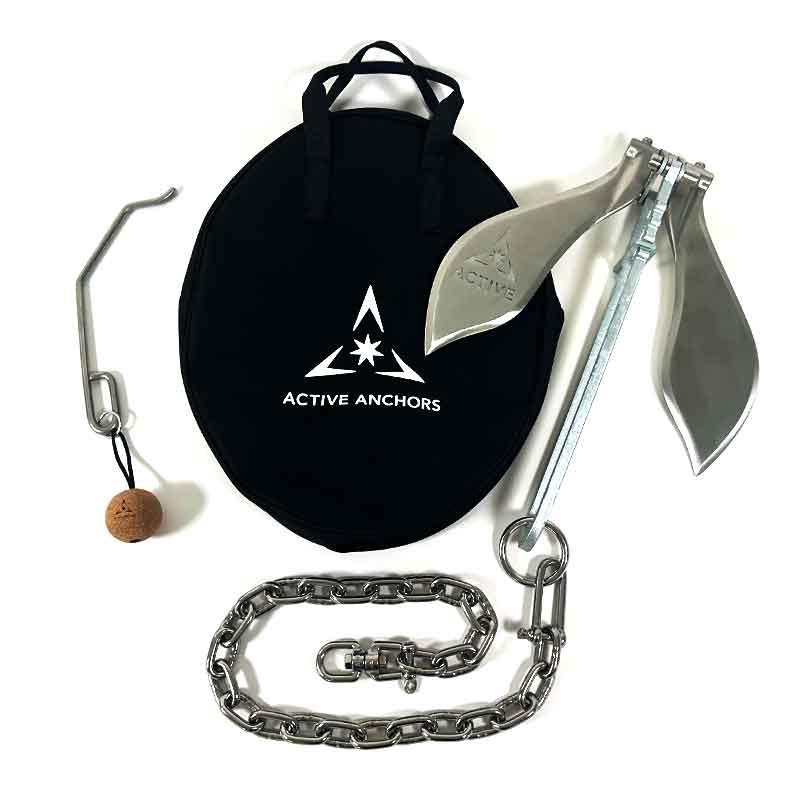 ACTIVE DF400 - Anchor for fishing boats & runabouts 4-6.5 Metres (14-22') in length
