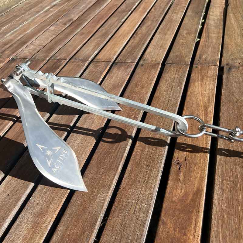 ACTIVE DF300 - Anchor for Jet Skis, Kayaks & small boats up to 4.2 Metres (14') in length