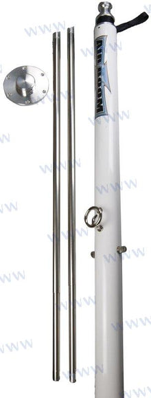 PILÓN VERTICAL PARA WAKEBOARD BLANCO | OEM | ESQUÍS |