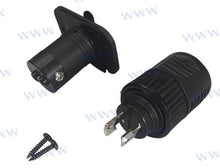 CONECTOR COMBO DE 2 CABLES CONECTOR Y ENCHUFE | OEM 12VCPS2 | ELÉCTRICO |