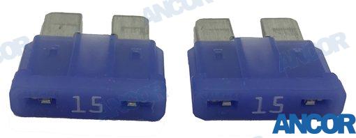 FUSIBLE ATO/ATC DE 15 AMPERIOS (2) | OEM 604015 | ELÉCTRICO |