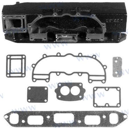 COLECTOR DE ESCAPE MERCRUISER 63122A10 | OEM 1-63122 | 120 HP GM153