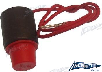 VÁLVULA SOLENOIDE TRIM TAB ROJA 12V | OEM 1135R | CABLES |