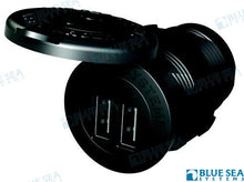 ENCHUFE 12/24VDC DOBLE USB 4.8A | OEM 1045 | ELÉCTRICO |